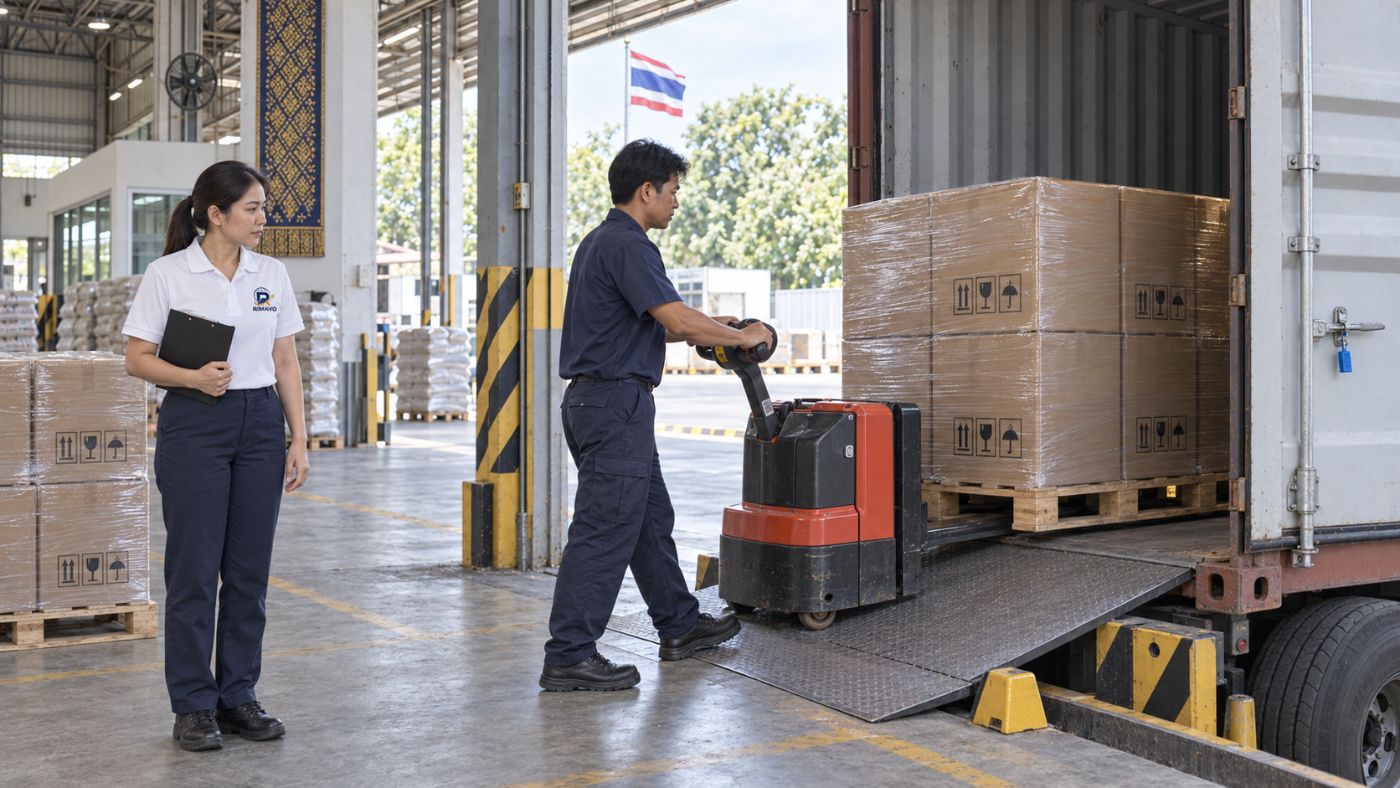 Container loading supervision