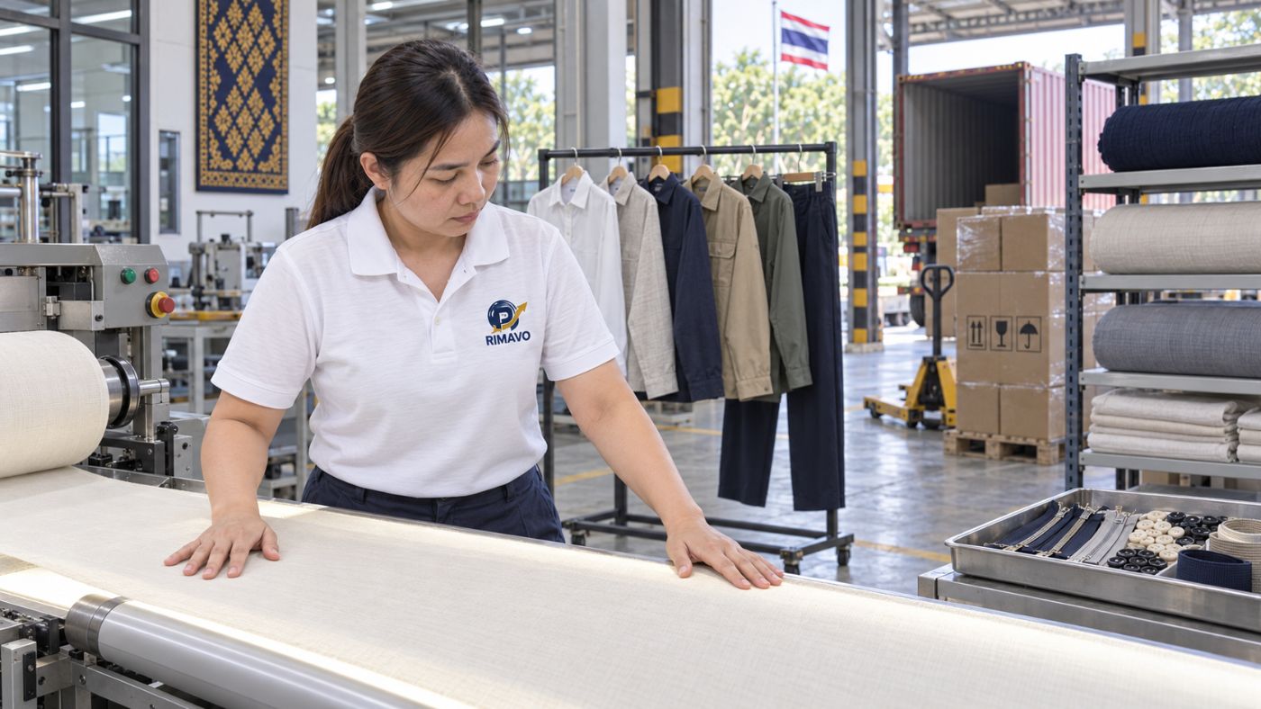 Fabric inspection, Thailand